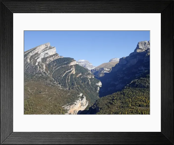 Framed Print : Valley of Vio - showing geological folds in the rocks - Ordesa y Monte Perdido National Park - Pyrenees - Spain Framed Print : Valley of Vio - showing geological folds in the rocks - Ordesa y Monte Perdido National Park - Pyrenees - Spain