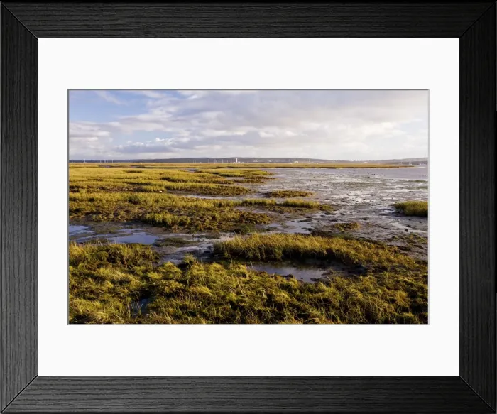Framed Print : Keyhaven Marshes Nature Reserve, near Lymington, on the edge of the New Forest, looking across to the Isle of Wight. Important bird reserve, Hampshire Framed Print : Keyhaven Marshes Nature Reserve, near Lymington, on the edge of the New Forest, looking across to the Isle of Wight. Important bird reserve, Hampshire