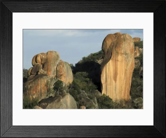 Framed Print : Matapos - Zimbabwe Framed Print : Matapos - Zimbabwe