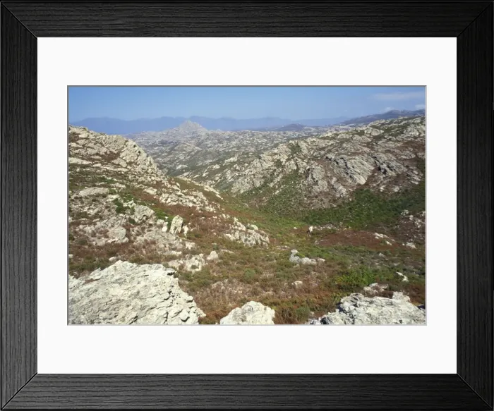 Framed Print : Agriates Desert - Corsica Framed Print : Agriates Desert - Corsica