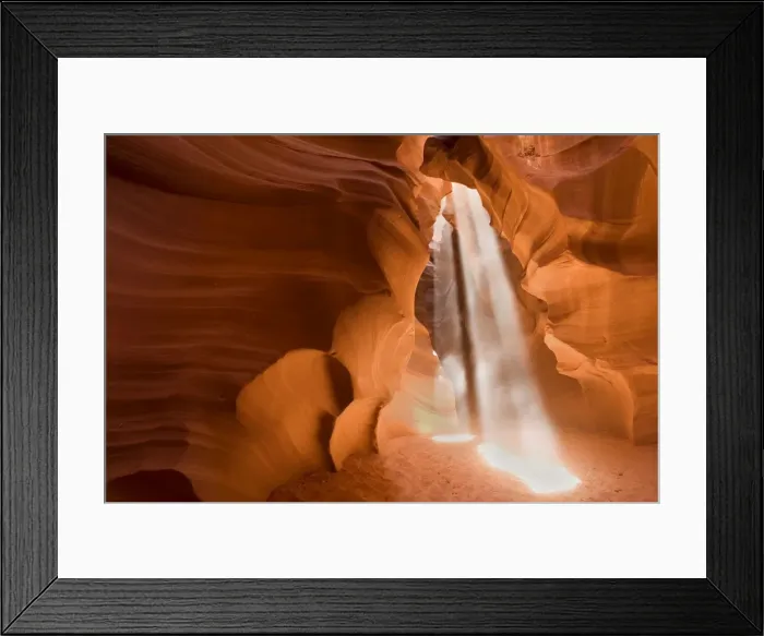 Framed Print : Antelope Canyon - swirling Navajo sandstone - Antelope Canyon Navajo Tribal Park - Arizona - USA Framed Print : Antelope Canyon - swirling Navajo sandstone - Antelope Canyon Navajo Tribal Park - Arizona - USA