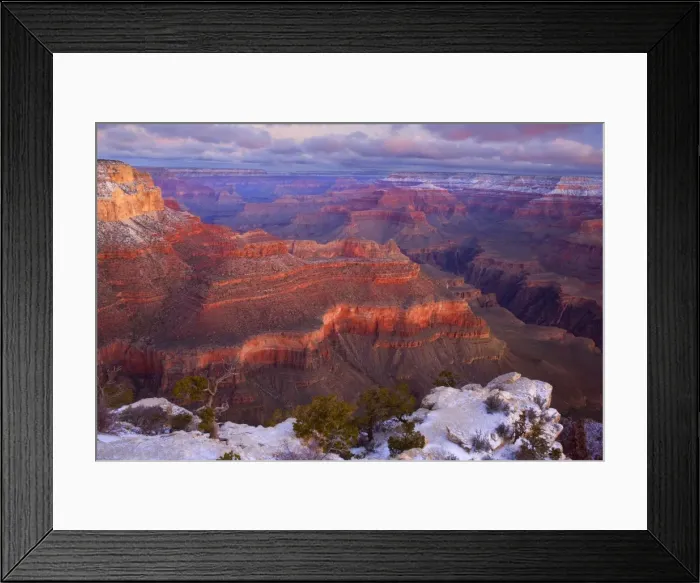 Framed Print : Grand Canyon - panoramic view from Yavapai Point into the Grand Canyon - sunrise - Grand Canyon National Park - South Rim - Arizona - USA Framed Print : Grand Canyon - panoramic view from Yavapai Point into the Grand Canyon - sunrise - Grand Canyon National Park - South Rim - Arizona - USA