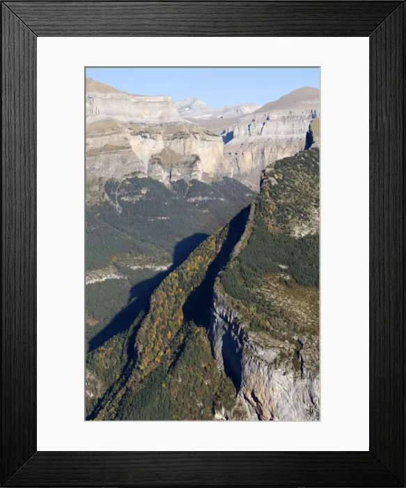 Framed Print : Ordesa Valley - Spain - mixed forest - in Autumn with Pine Poplar Oak Lime & Beech trees Framed Print : Ordesa Valley - Spain - mixed forest - in Autumn with Pine Poplar Oak Lime & Beech trees