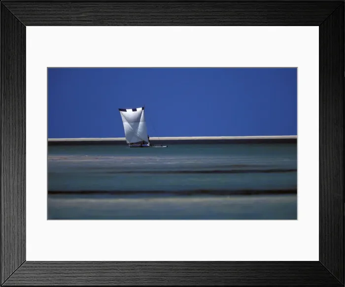 Framed Print : Bellot Boat sailing on the sea Madagascar Framed Print : Bellot Boat sailing on the sea Madagascar