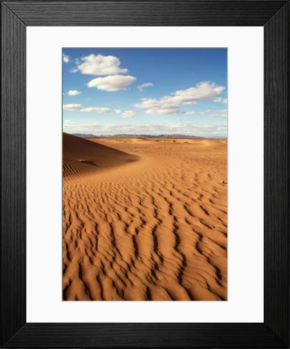Framed Print : MOROCCO - DUNES Framed Print : MOROCCO - DUNES