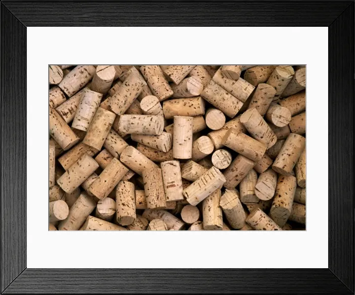 Framed Print : CORKS - close-up Framed Print : CORKS - close-up