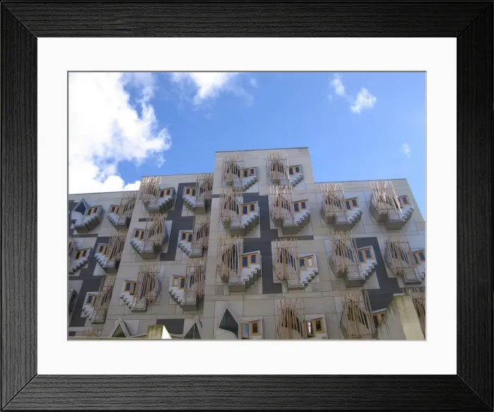 Framed Print : Edinburgh Parliament Building Scotland UK Framed Print : Edinburgh Parliament Building Scotland UK