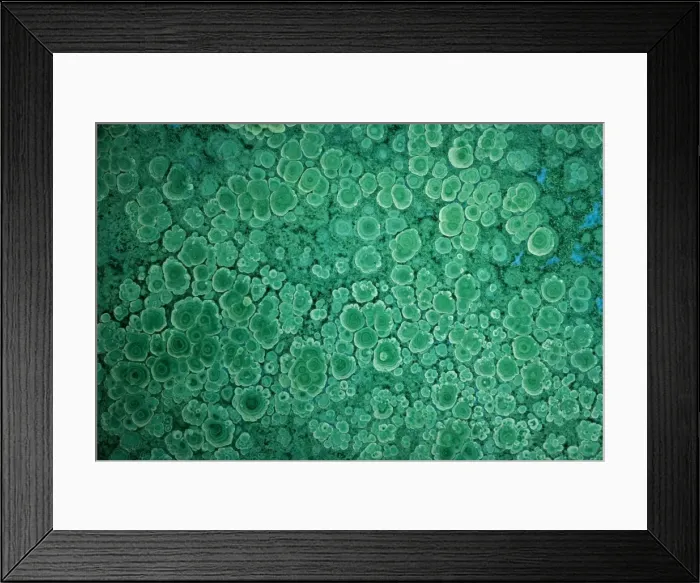 Framed Print : Malachite mined from Bagdad Copper Mine in Bagdad Arizona, USA Framed Print : Malachite mined from Bagdad Copper Mine in Bagdad Arizona, USA