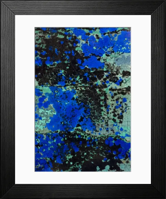 Framed Print : Malachite and Azurite - Copper minerals from Bagdad Copper Mine in Bagdad Arizona-USA Framed Print : Malachite and Azurite - Copper minerals from Bagdad Copper Mine in Bagdad Arizona-USA