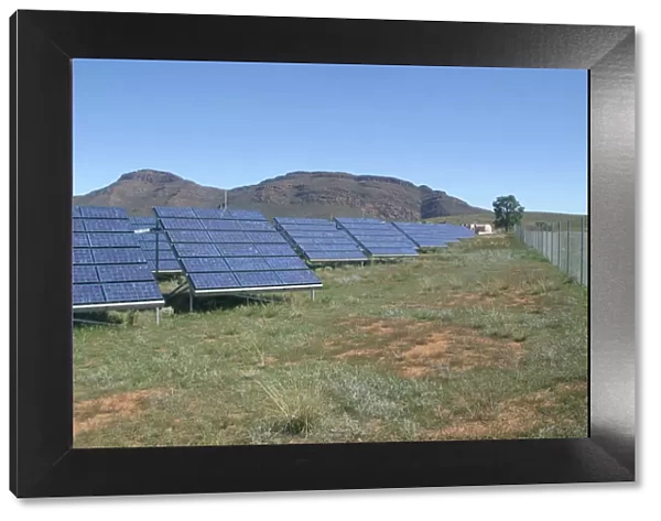Solar Power Plant Largest solar power plant of its type in Australia supplying Wilpena Pound Resort, South Australia. Covers 2000 sq m (5 tennis courts) and cost 2. 5 million dollars 400km north of Adelaide in the Flinders Ranges