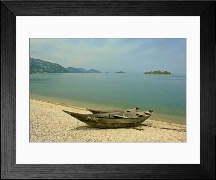 Framed Print : Lake Skadar Fishing boats at Murici beach Lake Skadar National Park, Montenegro Framed Print : Lake Skadar Fishing boats at Murici beach Lake Skadar National Park, Montenegro