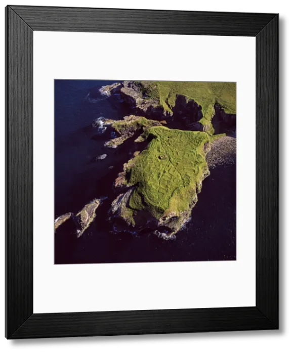 Framed Print : Aerial image of Scotland, UK: Brough of Deerness, Mull Head, Mainland Orkney - Remains of a 10th century chapel in a spectacular headland setting on the eastern tip of Deerness Framed Print : Aerial image of Scotland, UK: Brough of Deerness, Mull Head, Mainland Orkney - Remains of a 10th century chapel in a spectacular headland setting on the eastern tip of Deerness