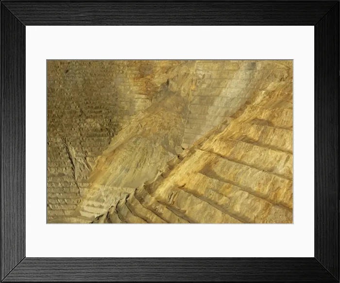 Framed Print : Bingham Canyon Mine - one of the biggest open pit copper mines in the world - also mine gold - silver - molybdenum - pit can be seen from space - Utah - USA Framed Print : Bingham Canyon Mine - one of the biggest open pit copper mines in the world - also mine gold - silver - molybdenum - pit can be seen from space - Utah - USA