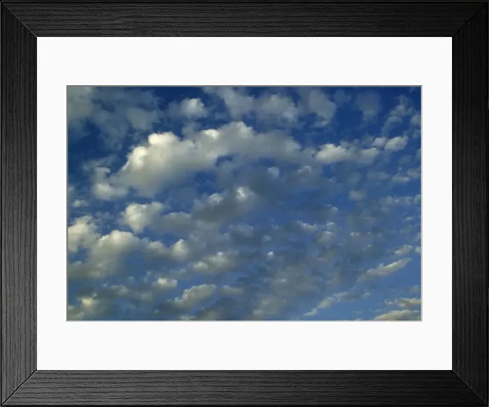 Framed Print : Clouds - cirrocumulus Framed Print : Clouds - cirrocumulus
