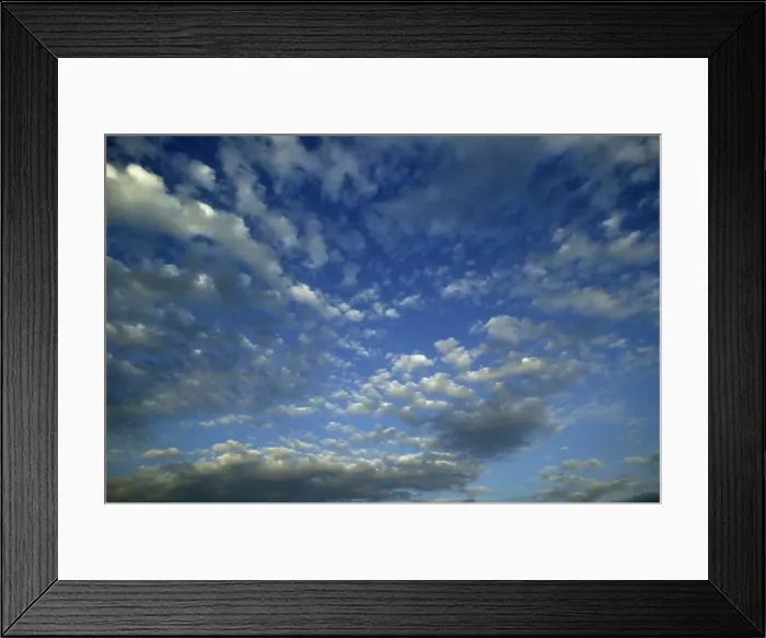 Framed Print : Clouds - cirrocumulus Framed Print : Clouds - cirrocumulus