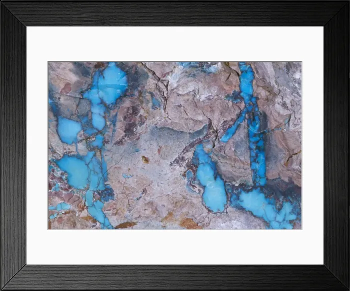 Framed Print : Turquoise Lavendar pit, Bisbee, Cochise Co, Arizona Framed Print : Turquoise Lavendar pit, Bisbee, Cochise Co, Arizona