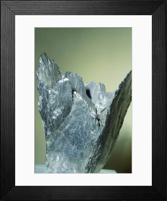 Framed Print : Graphite - Metals & Minerals, native element. Sri Lanka Framed Print : Graphite - Metals & Minerals, native element. Sri Lanka