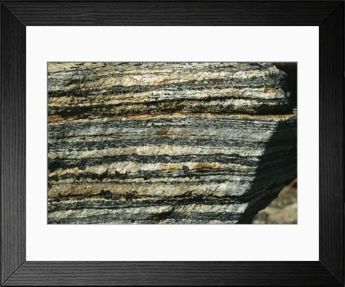 Framed Print : Gneiss Rock N. E. Greenland Framed Print : Gneiss Rock N. E. Greenland