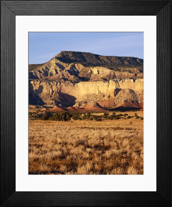 Framed Print : Prehistoric - sedimentary sequence at Ghost Ranch, Jurassic / Cretaceous. Sandstone. Dakota, USA Framed Print : Prehistoric - sedimentary sequence at Ghost Ranch, Jurassic / Cretaceous. Sandstone. Dakota, USA