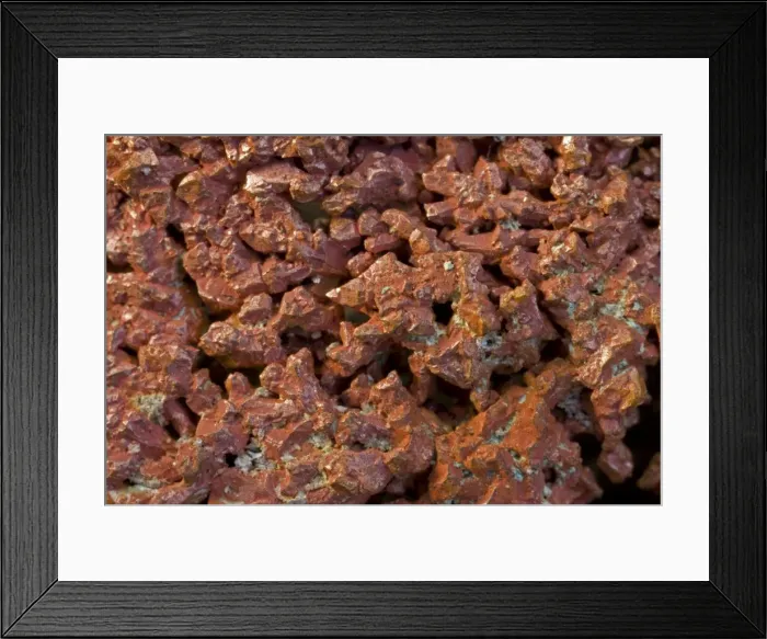 Framed Print : Native Copper - Elko County-Nevada - USA Framed Print : Native Copper - Elko County-Nevada - USA