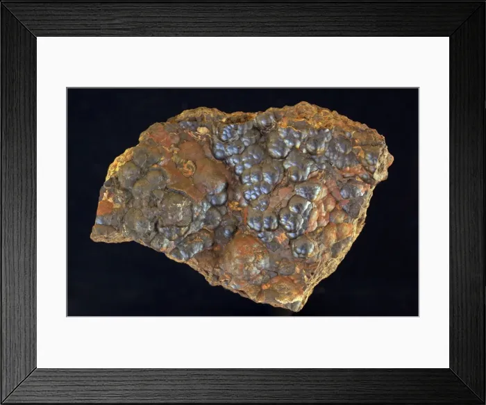 Framed Print : Hematite - Luna County - New Mexico - main ore of iron Framed Print : Hematite - Luna County - New Mexico - main ore of iron