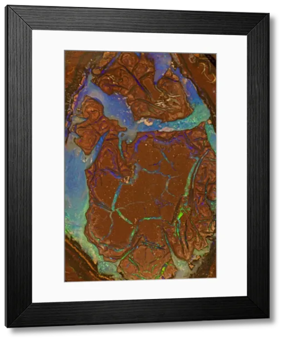 Framed Print : Opal - Mined in Yowah - Queensland Australia Framed Print : Opal - Mined in Yowah - Queensland Australia