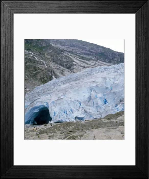 Framed Print : Glacier - Norway Framed Print : Glacier - Norway
