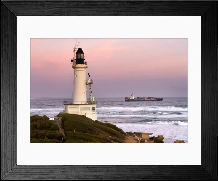 Framed Print : JLR08379. AUS-1406. Point Lonsdale Lighthouse Framed Print : JLR08379. AUS-1406. Point Lonsdale Lighthouse