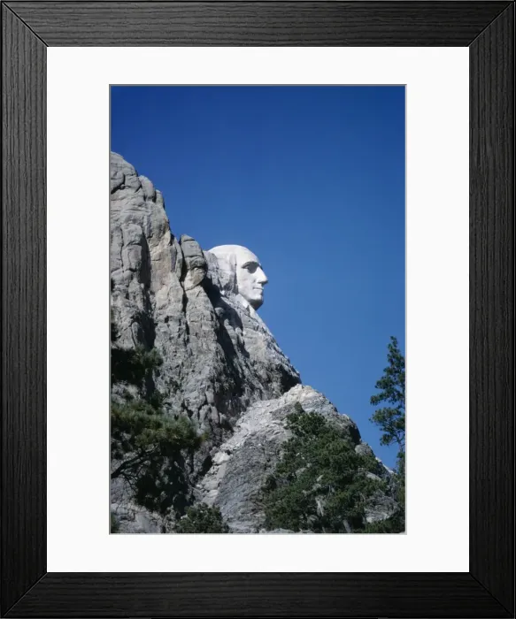 Framed Print : Washington Rock Sculpture JLM 10525 Mount Rushmore, South Dakota, USA © John Mason / ardea. com Framed Print : Washington Rock Sculpture JLM 10525 Mount Rushmore, South Dakota, USA © John Mason / ardea. com