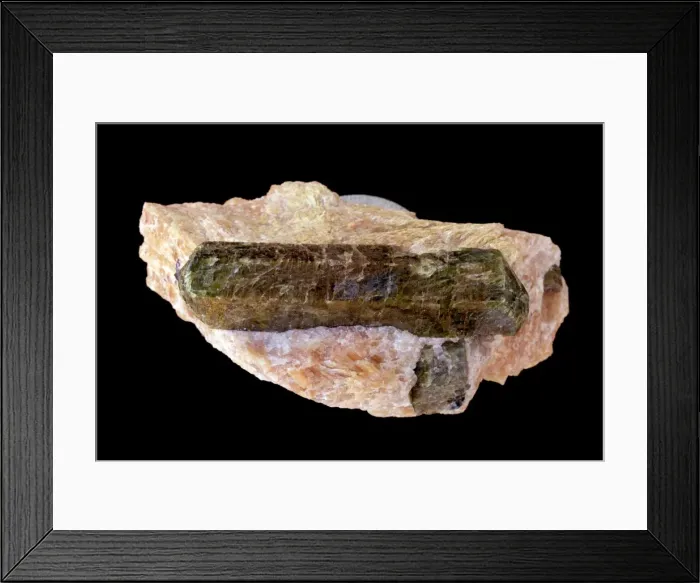 Framed Print : Apatite - Ca5(PO4)3F - Yates mine - Otter lake - Quebec - Canada - Used in the production of phosphate fertilizers and the production of salts of phosphoric acid and phosporous - a common mineral Framed Print : Apatite - Ca5(PO4)3F - Yates mine - Otter lake - Quebec - Canada - Used in the production of phosphate fertilizers and the production of salts of phosphoric acid and phosporous - a common mineral