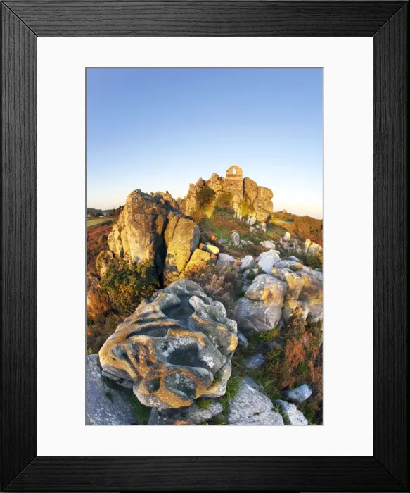 Framed Print : Roche Rock - near St Austell - Cornwall Framed Print : Roche Rock - near St Austell - Cornwall