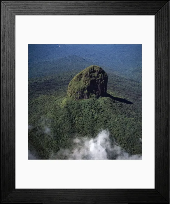 Framed Print : Aerial image of Tepuis, Venezuela, South America: Wadakapiapetepui, Eastern chain of tepuis, Estado Bolivar Framed Print : Aerial image of Tepuis, Venezuela, South America: Wadakapiapetepui, Eastern chain of tepuis, Estado Bolivar