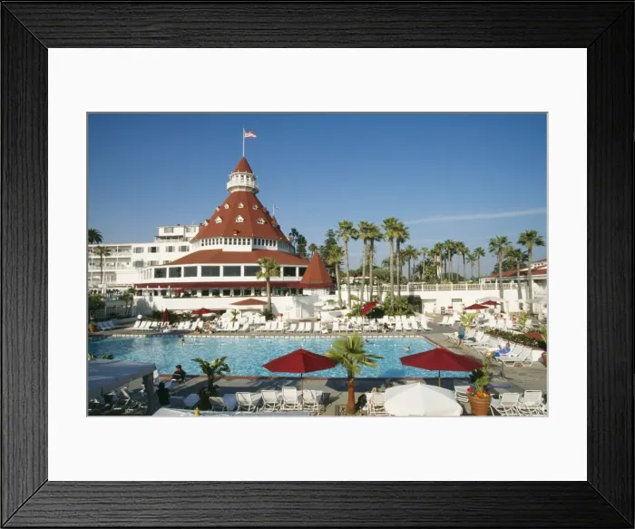 Framed Print : USA FG 11421 Hotel del Coronado, San Diego, California © Francois Gohier / ARDEA LONDON Framed Print : USA FG 11421 Hotel del Coronado, San Diego, California © Francois Gohier / ARDEA LONDON