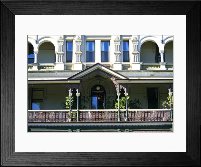Framed Print : Shamrock Hotel built in 1854 Bendigo, Victoria, Australia JLR07265 Framed Print : Shamrock Hotel built in 1854 Bendigo, Victoria, Australia JLR07265