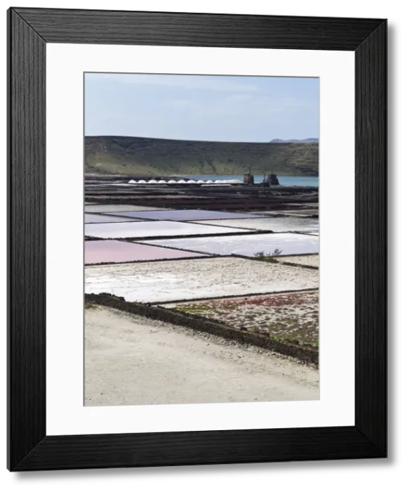 Framed Print : Saltworks - Salinas de Janubia - Lanzarote - March Framed Print : Saltworks - Salinas de Janubia - Lanzarote - March