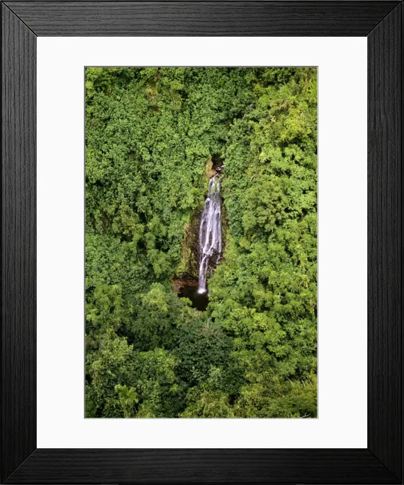 Framed Print : Waterfall Pohnpei, Micronesia JLR04161 Framed Print : Waterfall Pohnpei, Micronesia JLR04161