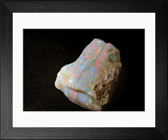 Framed Print : Opal Coober Pedy, South Australia JLR05498 Framed Print : Opal Coober Pedy, South Australia JLR05498