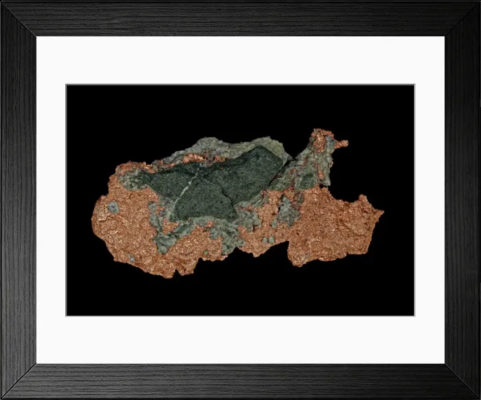 Framed Print : Native Copper - Cu - Upper peninsula Michigan USA - Copper is perhaps the most important economically useful metal Framed Print : Native Copper - Cu - Upper peninsula Michigan USA - Copper is perhaps the most important economically useful metal