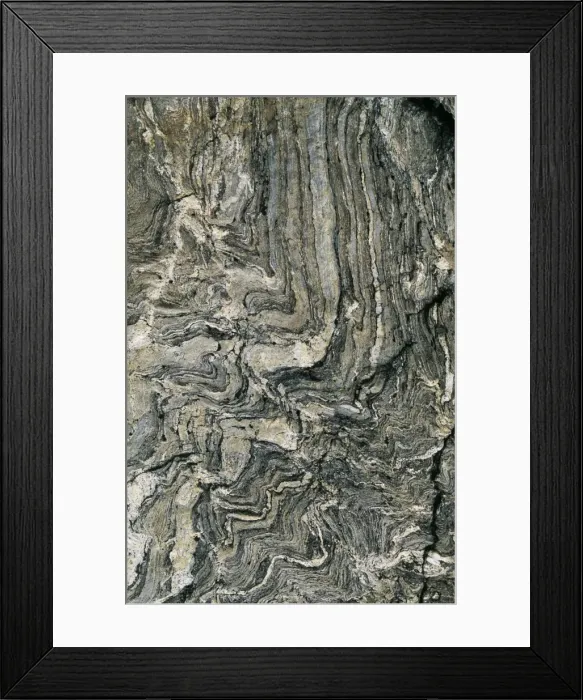 Framed Print : Gneiss Metamorphic Rock, Venezuela, Merida Andes, alt. 4700m Framed Print : Gneiss Metamorphic Rock, Venezuela, Merida Andes, alt. 4700m