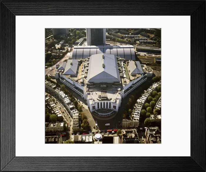 Framed Print : Aerial image of London, England, UK: Earls Court Exhibition Centre, Warwick Road, West London Framed Print : Aerial image of London, England, UK: Earls Court Exhibition Centre, Warwick Road, West London
