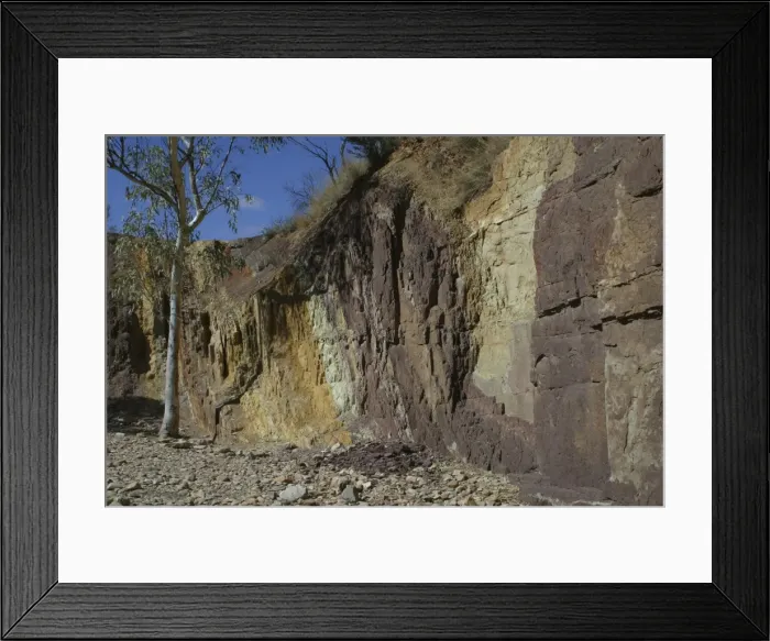 Framed Print : Ochre Pits Used by Australian Aboriginals for decoration, ie to beautify or when mourning or for religious ceremonies. West Macdonnell National Park, Alice Springs, Nthn Territory, Australia Framed Print : Ochre Pits Used by Australian Aboriginals for decoration, ie to beautify or when mourning or for religious ceremonies. West Macdonnell National Park, Alice Springs, Nthn Territory, Australia