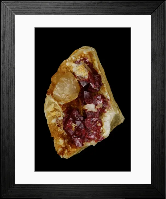 Framed Print : Cinnabar (HgS) - Mercury sulfide (only ore of mercury) - Poverty Peak - Nevada - USA Framed Print : Cinnabar (HgS) - Mercury sulfide (only ore of mercury) - Poverty Peak - Nevada - USA