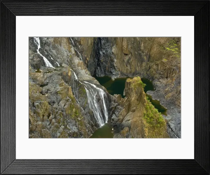 Framed Print : Barron Falls and Gorge - impressive narrow gorge and Barron Falls, seen from above - Barron Falls National Park, Wet Tropics World Heritage Area, Queensland, Australia Framed Print : Barron Falls and Gorge - impressive narrow gorge and Barron Falls, seen from above - Barron Falls National Park, Wet Tropics World Heritage Area, Queensland, Australia