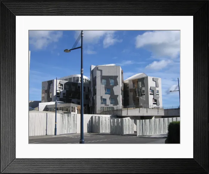 Framed Print : Edinburgh Parliament Building, Scotland, UK Framed Print : Edinburgh Parliament Building, Scotland, UK