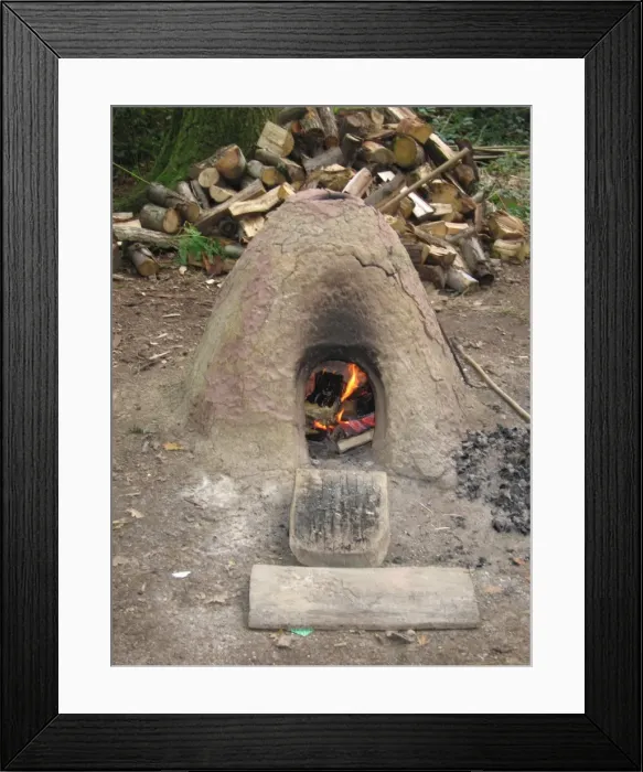 Framed Print : Prehistoric Oven Framed Print : Prehistoric Oven