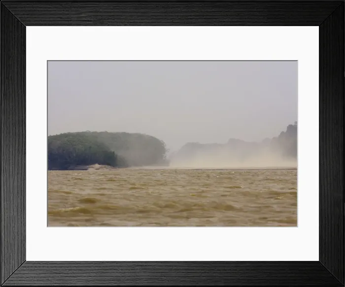 Framed Print : Strom - on the Madre de Dios River Peru Framed Print : Strom - on the Madre de Dios River Peru