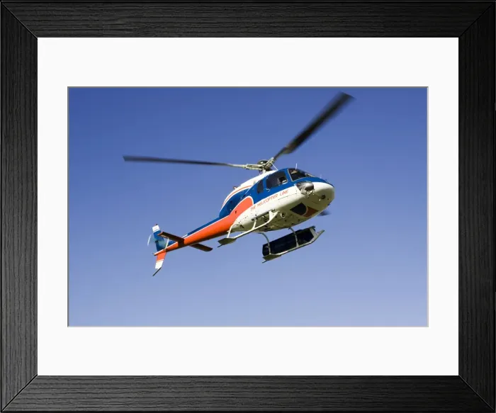 Framed Print : Helicopter - flight for Mount Cook, tourists viewing from Twizel. South Island - New Zealand Framed Print : Helicopter - flight for Mount Cook, tourists viewing from Twizel. South Island - New Zealand
