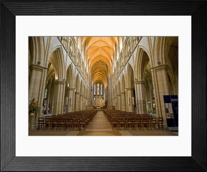 Framed Print : Cathedral - Interior - Truro Cornwall UK Framed Print : Cathedral - Interior - Truro Cornwall UK