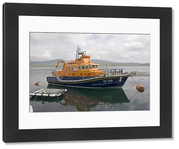 Port Asaig lifeboat Isle of Islay Scotland UK
