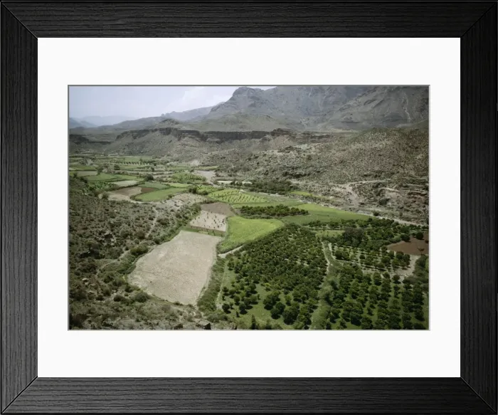 Framed Print : Yemen Agriculture. Wadi al Birayn Framed Print : Yemen Agriculture. Wadi al Birayn